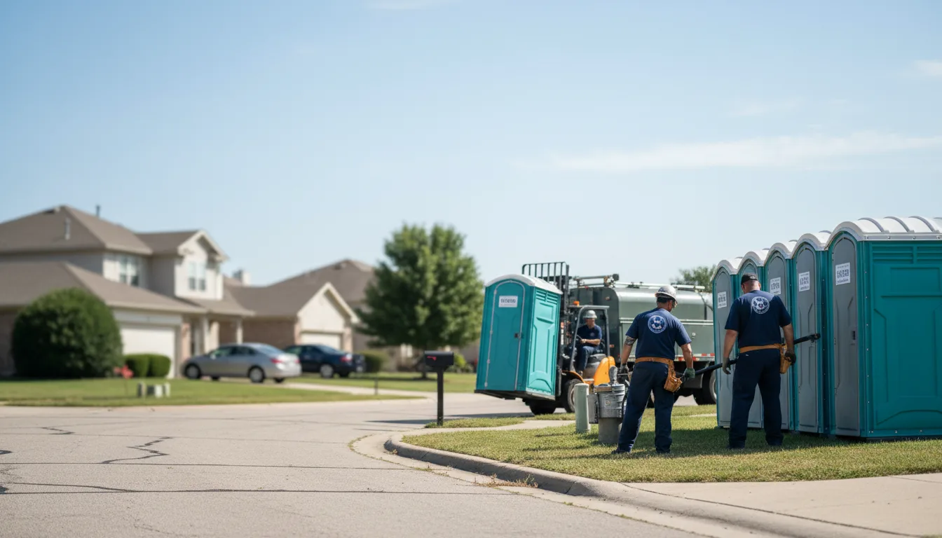 Porta Potty Rental in Columbus, NJ near me